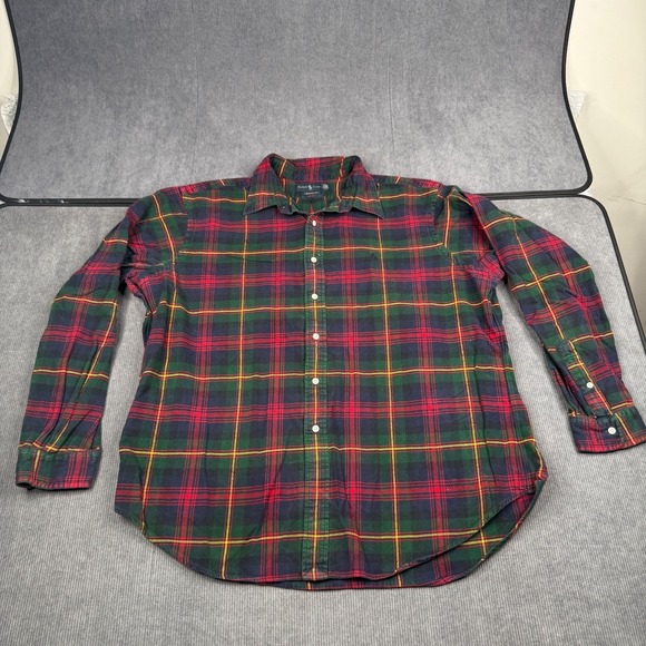 Polo Ralph Lauren Other - Vintage Polo Ralph Lauren shirt Mens Plaid Long Sleeve Button Down 2XL